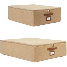 Resim Ocean Home Textile 2'li Jüt Destekli Hurç Set 45 x 55 x 18 + 55 x 70 x 18 cm 