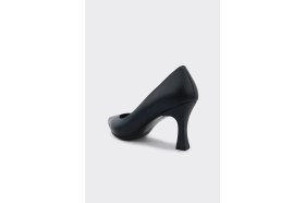 Resim Derinet Topuklu Hakiki Deri Kadın Stiletto 