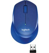 Resim Logitech M330 Kablosuz Fare 1/2 Adet Oyun Faresi 2.4 Ghz 1000 Dpı 3 Düğmeler 1pc M330 Blue İspanya Diğer 