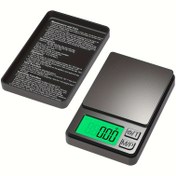 Resim Takı ve Yükleme için Yüksek Hassasiyetli Dijital Cep Terazisi - Kompakt, Hafif Tasarım, 500g/0.01g Hassasiyet, Pille Çalışan, Siyah 