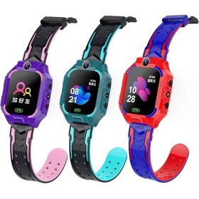 Resim Onkatech Örümcek Adam Sim Kartlı Lbs Konum Takipli Akıllı Çocuk Saati 