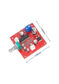 Resim PT2399 Mikrofon Ses Eko Yankı Tekrar Efekt Modül Yansıma Kontrol Gecikme Ayar Karaoke DC 6-15V 