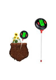 Resim Butu Rz104 Toprak Ph Ölçer Nem Dedektörü Dijital Monitörü 