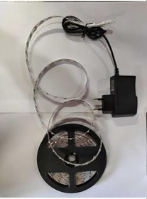Resim Kırmızı Şerit Led Ve Adaptör Tak Çalıştır, dekoravenşerit 