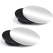 Resim Yuntech01 Oto Geri Görüş Ayna, 360 Derece Döner, Kuşbakışı Açı, Kör Nokta Giderici, Cam Kenarsız, 2 Adet Set 