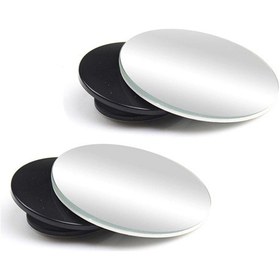 Resim Yuntech01 Oto Geri Görüş Ayna, 360 Derece Döner, Kuşbakışı Açı, Kör Nokta Giderici, Cam Kenarsız, 2 Adet Set 