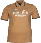 Resim FaLa Jeans Büyük Beden Poloyk Lakos Tişört 76117 Vizon 
