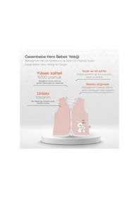 Resim Gezenbebe Hero Bebek Yeleği Pembe 