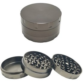 Resim Gri 55 MM Grinder Alloy Herbal Öğütücüsü Parçalayıcı Rb88gr 