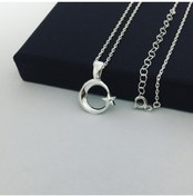 Resim Tmt Silver Ay Yıldız Gümüş Kolye 