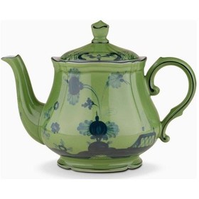 Resim Ginori 1735 Çaydanlık Porselen 680ml Oriente Italiano Koleksiyonu Şık Desen Kapaklı Çaydanlıklar 20 Çok Renkli 