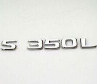 Resim S350L Krom Bagaj Logosu (AL-72) 