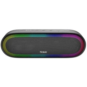 Resim Tribit Xsound Mega 30W 20 Saat Oynatma Süresi IPX7 Su Geçirmez RGB Taşınabilir TWS Siyah Bluetooth Hoparlör Tribit