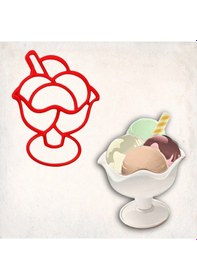 Resim Dondurma Kase Kurabiye Kalıbı Şekillendirici Kopat 