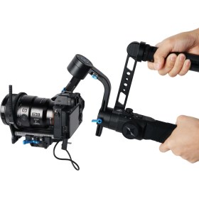 Resim Sirui Exact Pro Kombo Kamera Gimbal Siyah ( Dahili WiFi ve Focus Motoru ) 