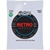 Resim Martin & Co Retro MM10 Nickel Alloy Extra Lt 10-47 Akustik Gitar Teli 
