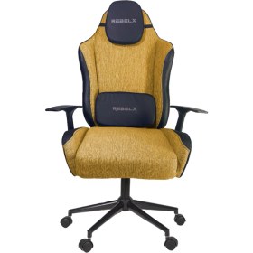 Resim Rebelx Oyuncu Koltuğu Hit Krom Ayak Sarı Renk 