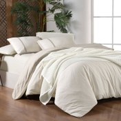 Resim Sarev Medulas Çift Kişilik Bej Nevresim Takımı 200x220cm 