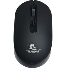 Resim Yelandar W89 4 Tuşlu Kablosuz Optik Mouse 