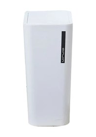 Resim Geeksen Basınçlı Kapaklı Duvara Monte İnce Çöp Kutusu - 9l Sızdırmaz Pp Malzeme 