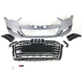 Resim Audi A3 S3 HB 2016-2020 Ön Tampon Seti 