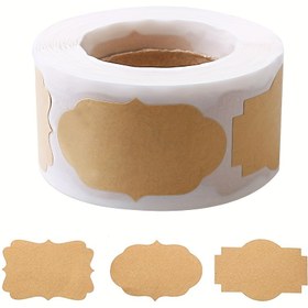 Resim Kavanozlar & Şişeler için 250 adet Kendinden Yapışkanlı Etiketler - Kozmetik, Gıda ve El Sanatları Süslemeleri için Çok Yönlü Noel Stickerları 