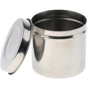 Resim Trendooze Suntek Sünger Paslanmaz Pansuman Pamuk Merhem Kavanoz Çelik 9cm Wy 9cm 