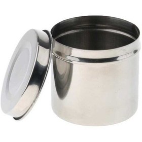 Resim Trendooze Suntek Sünger Paslanmaz Pansuman Pamuk Merhem Kavanoz Çelik 9cm Wy 9cm 