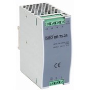 Resim Idr-75-24 - 75W 24Vdc 3.2A Raya Montajlı Güç Kaynağı 