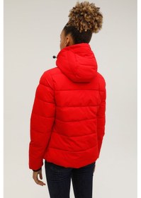 Resim Lumberjack W-sn31 Apreskı Coat 2pr Kırmızı Kadın Kısa Kaban 000000000101165594 Kırmızı 
