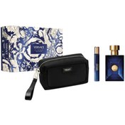 Resim Versace Dylan Blue EDT XMAS Set 25 (100 ML+TS10 ML + Pouch) 