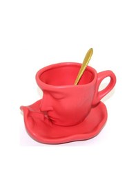 Resim Büro Ev Ofis Hediyesi İçin Porselen Temalı Kupa Bardak 