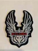 Resim StüdyoÜmitTişört In Flames Logo Patch-peç,arma,kot Yaması 