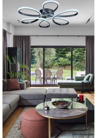 Resim Sedef Modern Tasarım Yatak Odası - Salon - Mutfak Gri Renk Gü... Gri 