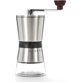 Resim Three Beans 75G Paslanmaz Çelik Kahve Öğütücü - Gümüş (Yurt Dışından) 