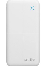 Resim S-lınk Ip-g12n, Beyaz, 10.000mah, 2xusb, 1xmicro Usb, 1xtype-c, 4 Led Göstergeli, Powerbank 