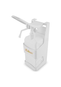 Resim Püskürtmetli El Dezenfektan Aparatı 2000 ML Beyaz Kilitli El Dez 