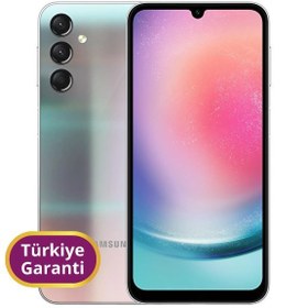 Resim Samsung A24 TR Garanti | 128 GB 4 GB Gümüş 