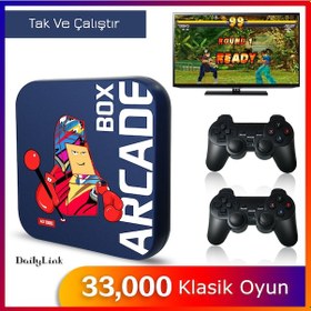 Resim Arcade PS1/PSP/N64 Retro Arcade Box Video Oyun Konsolu 
