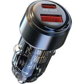 Resim UGood Açık Araba Cep Telefonu 30W Şeffaf Invertör (Yurt Dışından) 