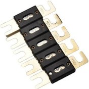 Resim Novahub 5 Adet Araba Otomotiv Amp Amplifikatör Otomatik Ses Kaplama Altın 150/200/300a Anl Sigorta 150 150 