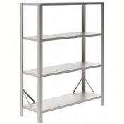 Resim Electrolux Professional Paslanmaz Çelik Düz Etejer Seti. 4 Raflı 1570 MM NSC1570 