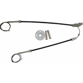 Resim VW Golf MK3 1H1 1H5 1991-1998 Vento Jetta 1H2 1992-1999 İçin Elektrikli Arka Sağ Kapı Cam Kriko Seti 