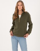 Resim Pierre Cardin Kadın Haki Sweatshirt 50314954-vr027 Haki 