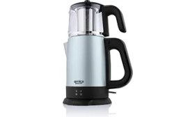 Resim IH33203 Demli Stil Mint Yeşil Cam Çay Makinesi 