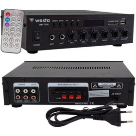 Resim Westa Wm-750u 80 Watt Mixer Anfi 