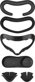 Resim Geekria Oculus/Meta Quest 2 ile Uyumlu Yüz Arayüzü Braketi ve Yüz Örtüsü, Işık Kaçağı Önleyici Yüz Pedi, Nefes Alabilir Yüz Braketi, 6in1 Oculus Quest 2 Aksesuar Seti 