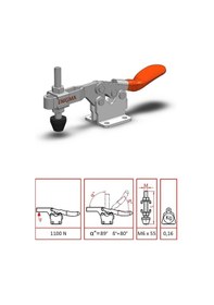 Resim 1205 Ua Yatay Pozisyon Yatay Taban Klemp 1202Y 