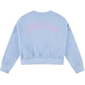 Resim Nıke Jordan Jdg Blue Jeans & Blıng Flc Cre Kız Çocuk Sweatshirt 45f195 45f195 Bg6 Bg6 