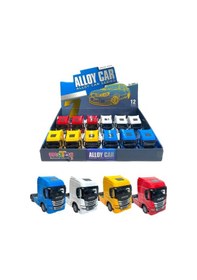 Resim Metal Iveco Tır Kafası 1 Adet Işıklı Müzikli Oyuncak 12 Cm Çok Renkli 